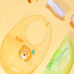 Kids Silicone Bib | Infant Eating Bib | Odorless & Safe