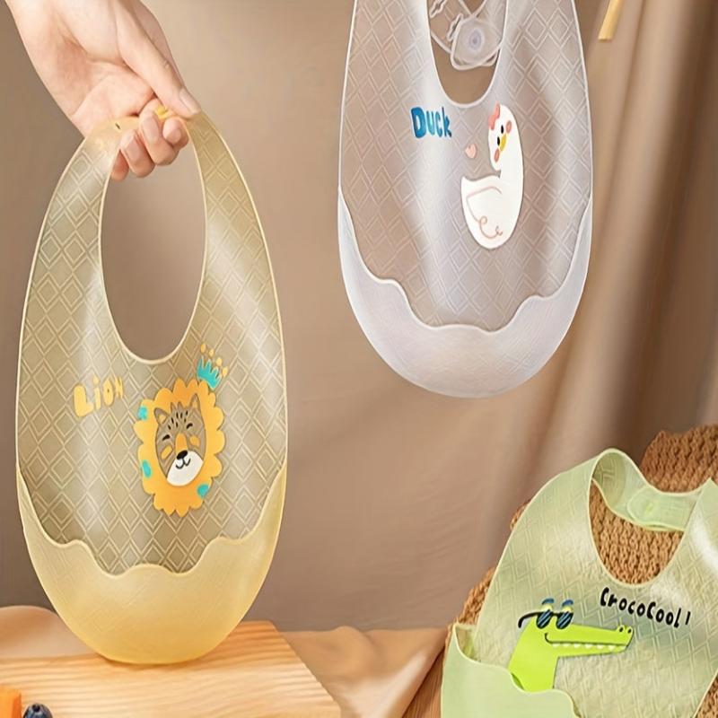 Kids Silicone Bib | Infant Eating Bib | Odorless & Safe