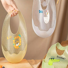 Kids Silicone Bib | Infant Eating Bib | Odorless & Safe