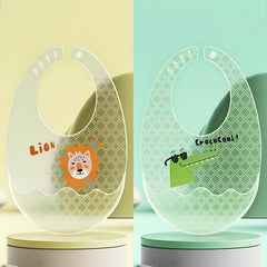 Kids Silicone Bib | Infant Eating Bib | Odorless & Safe