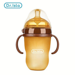 Soft Silicone Baby Bottle Anti Colic Slow Flow 150-250ml
