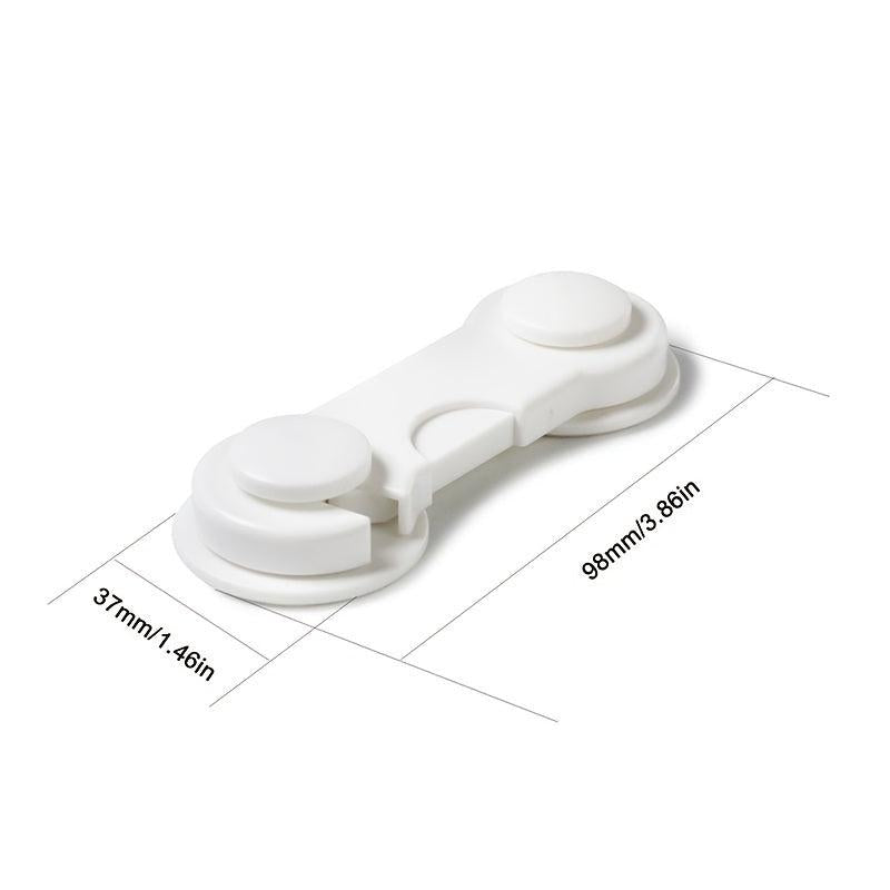 5 Pack Adjustable Drawer Locks - Child Safety Locks for Baby Proofing