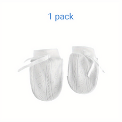 Baby No Scratch Mittens Stay On Adjustable Infant Gloves For Boys Girls