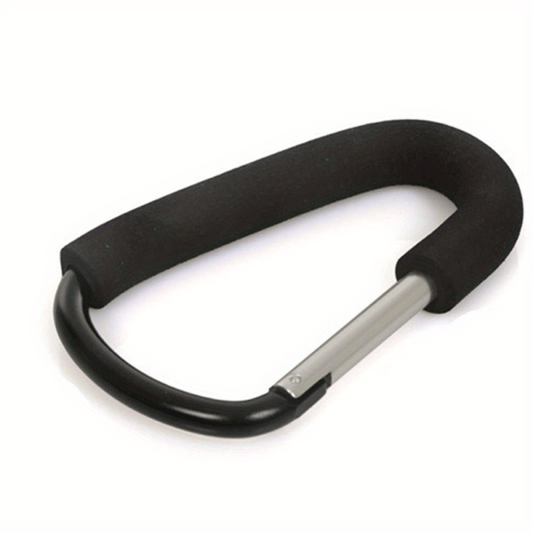 Stroller Hooks for Hanging Bags Mommy Stroller Clip Organizer Hook - 1/2 Pack