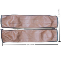 Stroller Armrest Protector Leather Handle Cover Washable Zipper