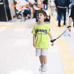 2 in 1 Toddler Leash Anti Lost Wrist Link - Child Safety Harness