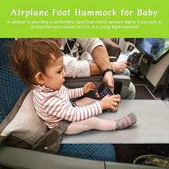 Kids Airplane Footrest & Bed - Anti Slip Seat Extender