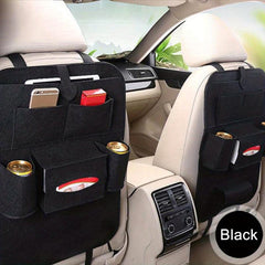 Felt Car Seat Storage Bag Backrest Mounted