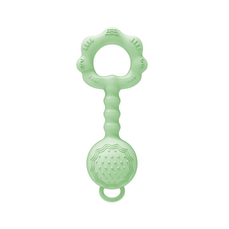 Baby Rattles & Teething Toys for 0-12 Months - Sensory & Gum Massage Essentials