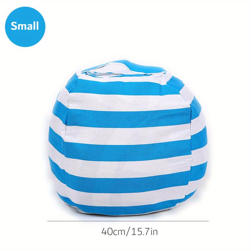 Kids Stuffed Animal Storage Bean Bag Chair Cover