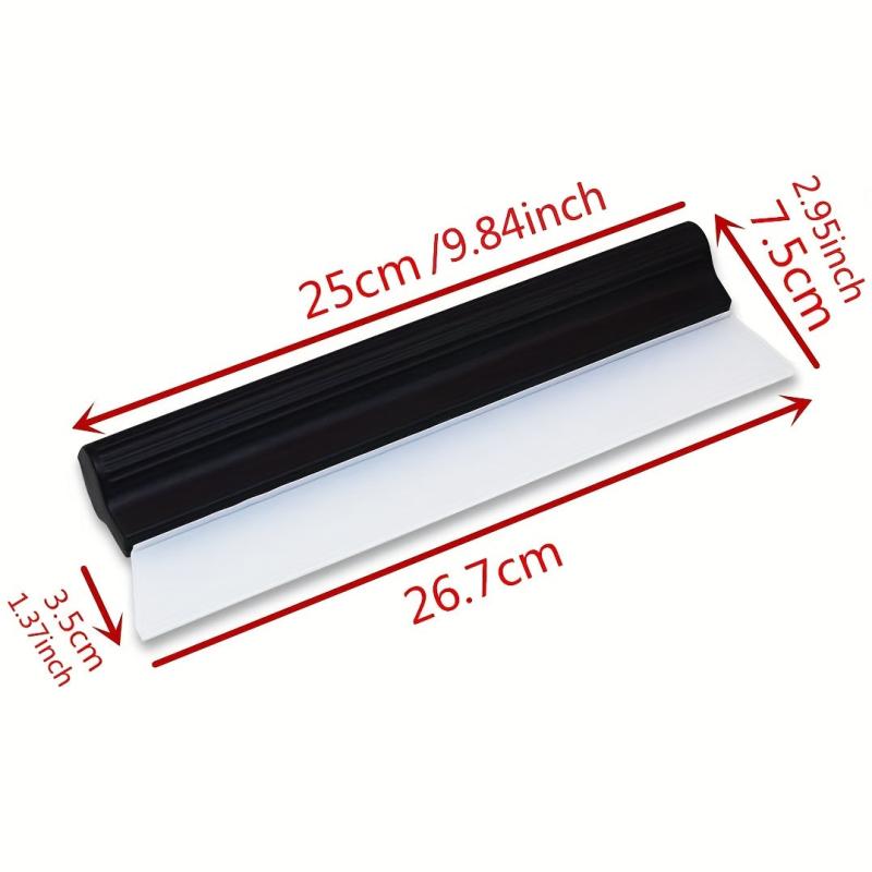25.4cm Silicone Squeegee Blade for Shower Kitchen Window Car Glass