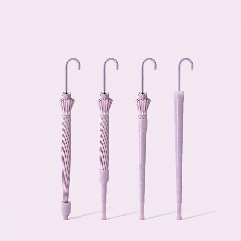 Large Windproof Umbrella with Auto Open and Leak-proof Cover