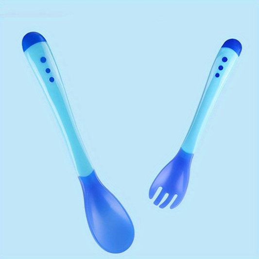2 Yrs Old Baby Silicone Spoon Feeding Set