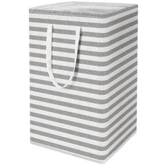 20 Gallon Foldable Laundry Basket Easy Carry Handle Waterproof Storage Basket