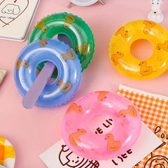 5Pcs Set Mini Swimming Ring Toy for Baby Fun Swimming Doll