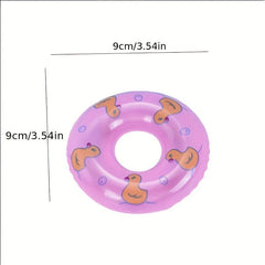 5Pcs Set Mini Swimming Ring Toy for Baby Fun Swimming Doll