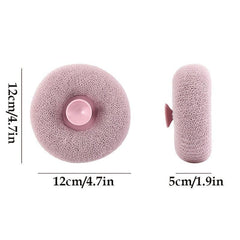 Bath Sponge Exfoliating Silicone Suction Cup Loofah