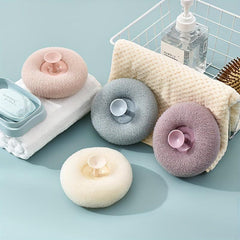 Bath Sponge Exfoliating Silicone Suction Cup Loofah