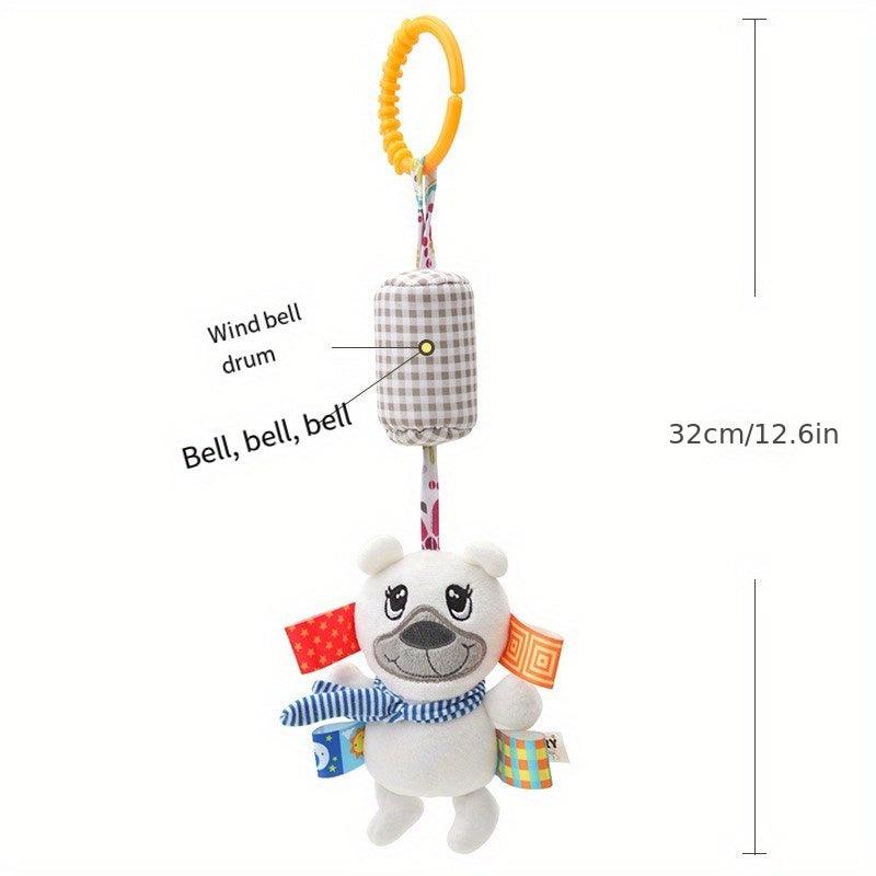 Cute Aeolian Bells Plush Toy for Baby's Stroller, Bed, Car Seat