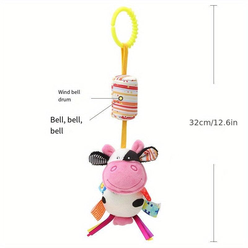 Cute Aeolian Bells Plush Toy for Baby's Stroller, Bed, Car Seat
