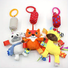 Cute Aeolian Bells Plush Toy for Baby's Stroller, Bed, Car Seat