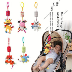 Cute Aeolian Bells Plush Toy for Baby's Stroller, Bed, Car Seat