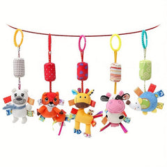 Cute Aeolian Bells Plush Toy for Baby's Stroller, Bed, Car Seat