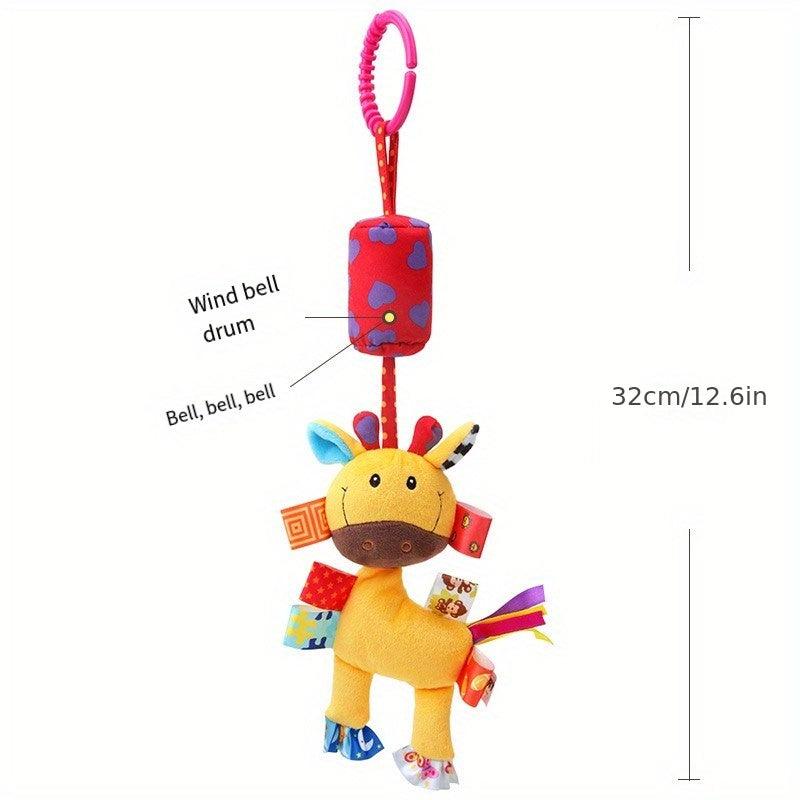 Cute Aeolian Bells Plush Toy for Baby's Stroller, Bed, Car Seat