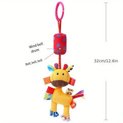 Cute Aeolian Bells Plush Toy for Baby's Stroller, Bed, Car Seat