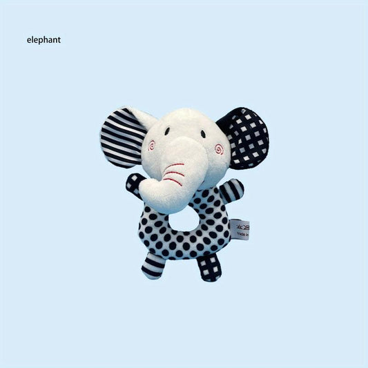 Newborn Baby Rattle Toy Ring 0-1 Year Old Fox Ele