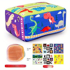 Interactive Music Tissue Box Toy for Kids