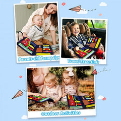 Montessori Toys Set for 4 Year Olds Sensory Learning Boards Travel Fun