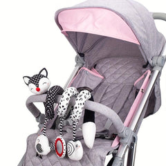 Baby Toy Safety Seat Soothing Doll Bed Bell Infant Stroller Rattle Mirror