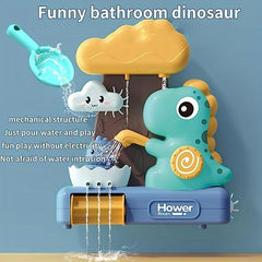 Baby Dinosaur Bath Toy with Music and Suction Cup