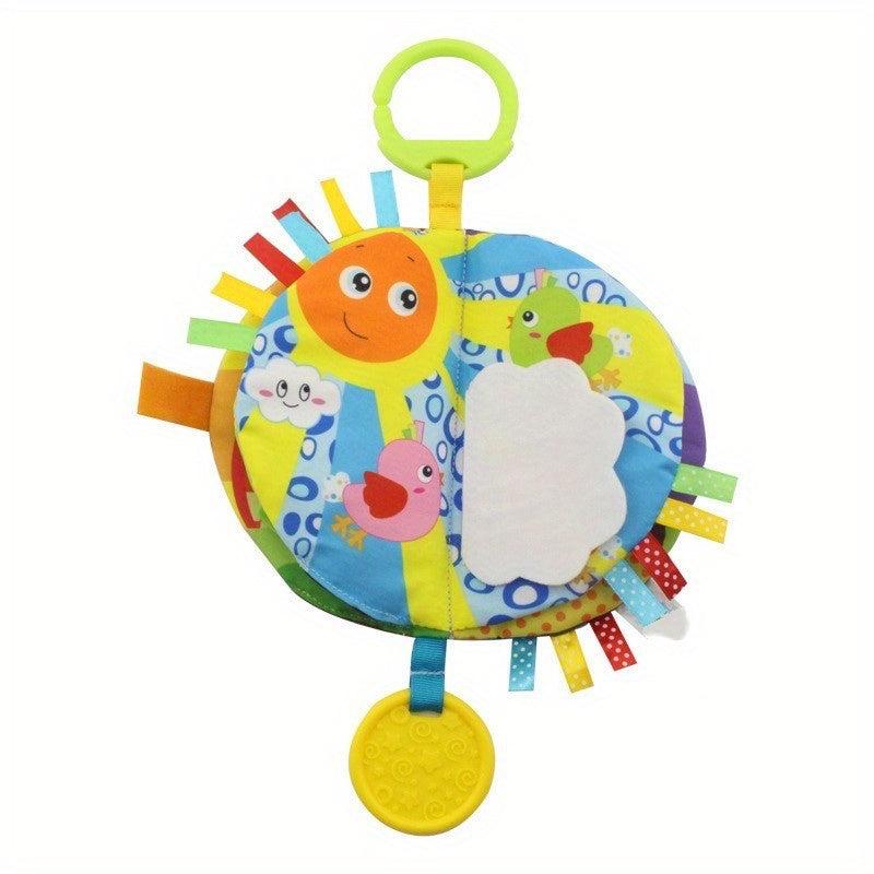 Rattle Ring Paper Car Hanging Cloth Book for Baby