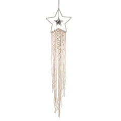Boho Moon Macrame Wall Pediments - Perfect for Women & Teens