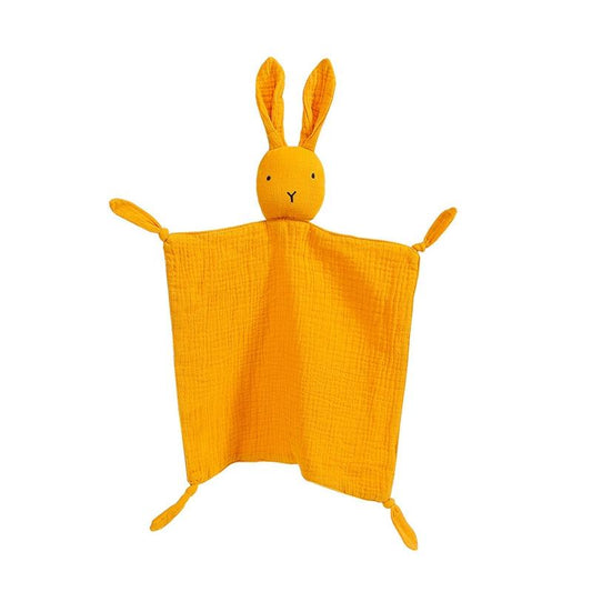 Cotton Double Yarn Baby Soother Towel and Rabbit Doll