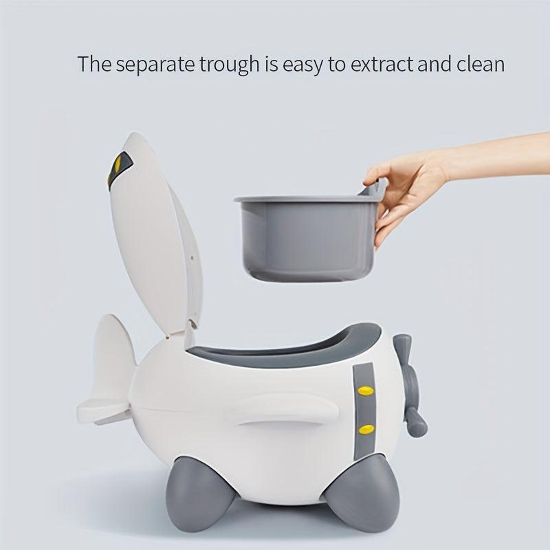 Cartoon Airplane Potty Training Seat for Infants & Toddlers