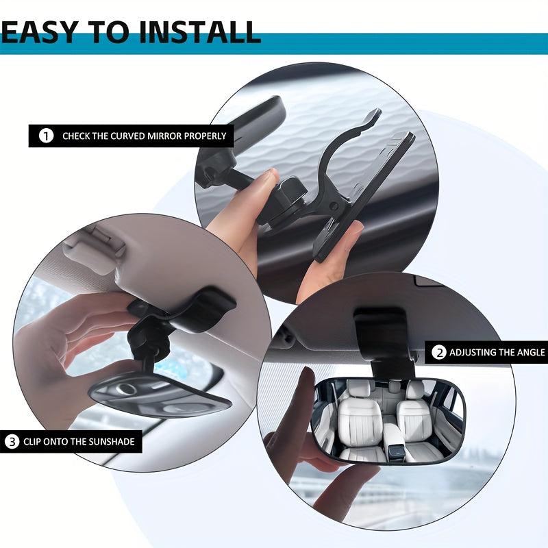 Car Rearview Mirror - Right Wide Angle Convex Mirror