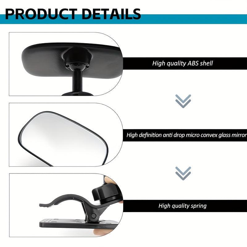 Car Rearview Mirror - Right Wide Angle Convex Mirror