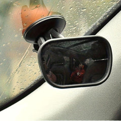 Universal Car Interior Rearview Mirror Wide Angle Clip-On for Safe Baby Viewing