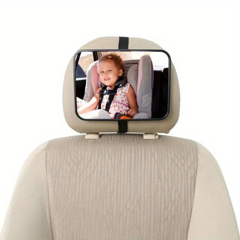 Adjustable Baby Car Mirror Wide View Headrest Mount