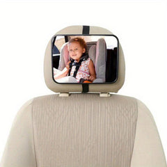 Adjustable Baby Car Mirror Wide View Headrest Mount
