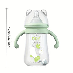 Durable Lightweight Kids Water Bottle w/ Handles & Gravity Balls Multicolor