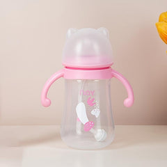 Durable Lightweight Kids Water Bottle w/ Handles & Gravity Balls Multicolor