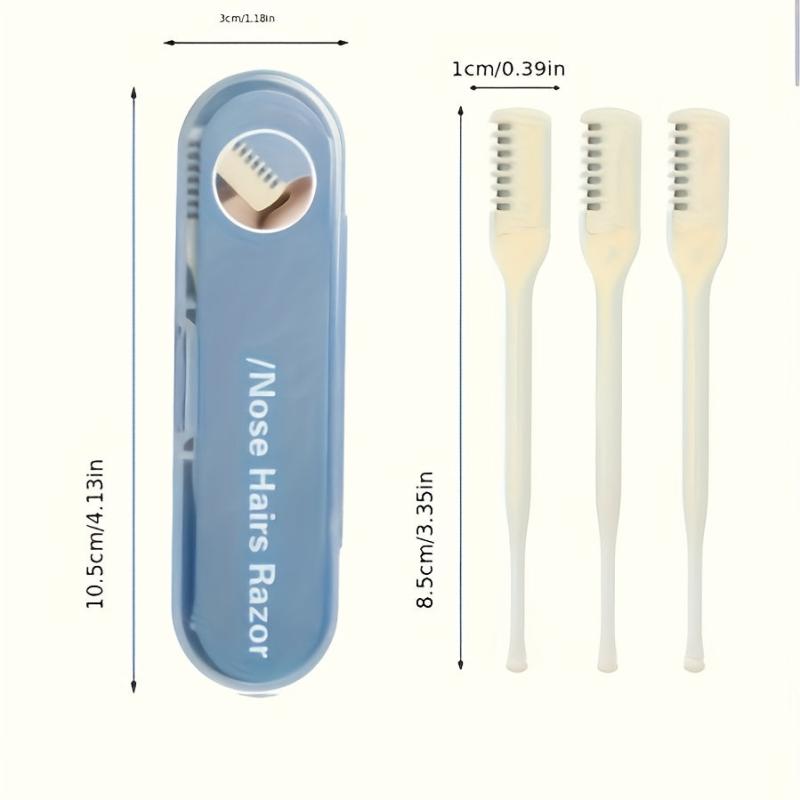 Portable Dual-Ended Nose Hair Trimmer Set