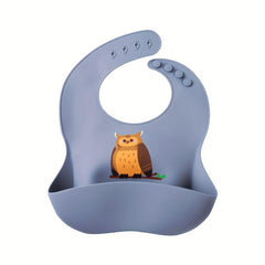 Waterproof Silicone Kids Bibs | Soft & Reusable | Christmas & Thanksgiving