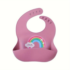 Waterproof Silicone Kids Bibs | Soft & Reusable | Christmas & Thanksgiving