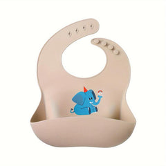 Waterproof Silicone Kids Bibs | Soft & Reusable | Christmas & Thanksgiving