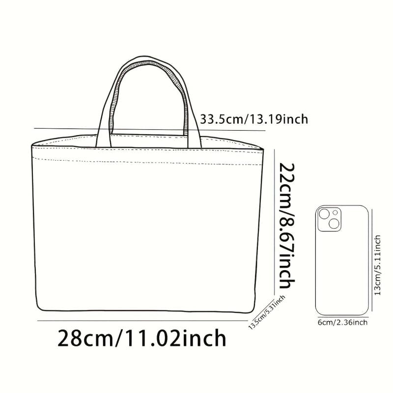 Pony Print Insulated Lunch Bag Leak Proof Reusable Lunch Box